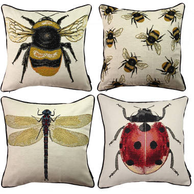 Outdoor bee hot sale pillow